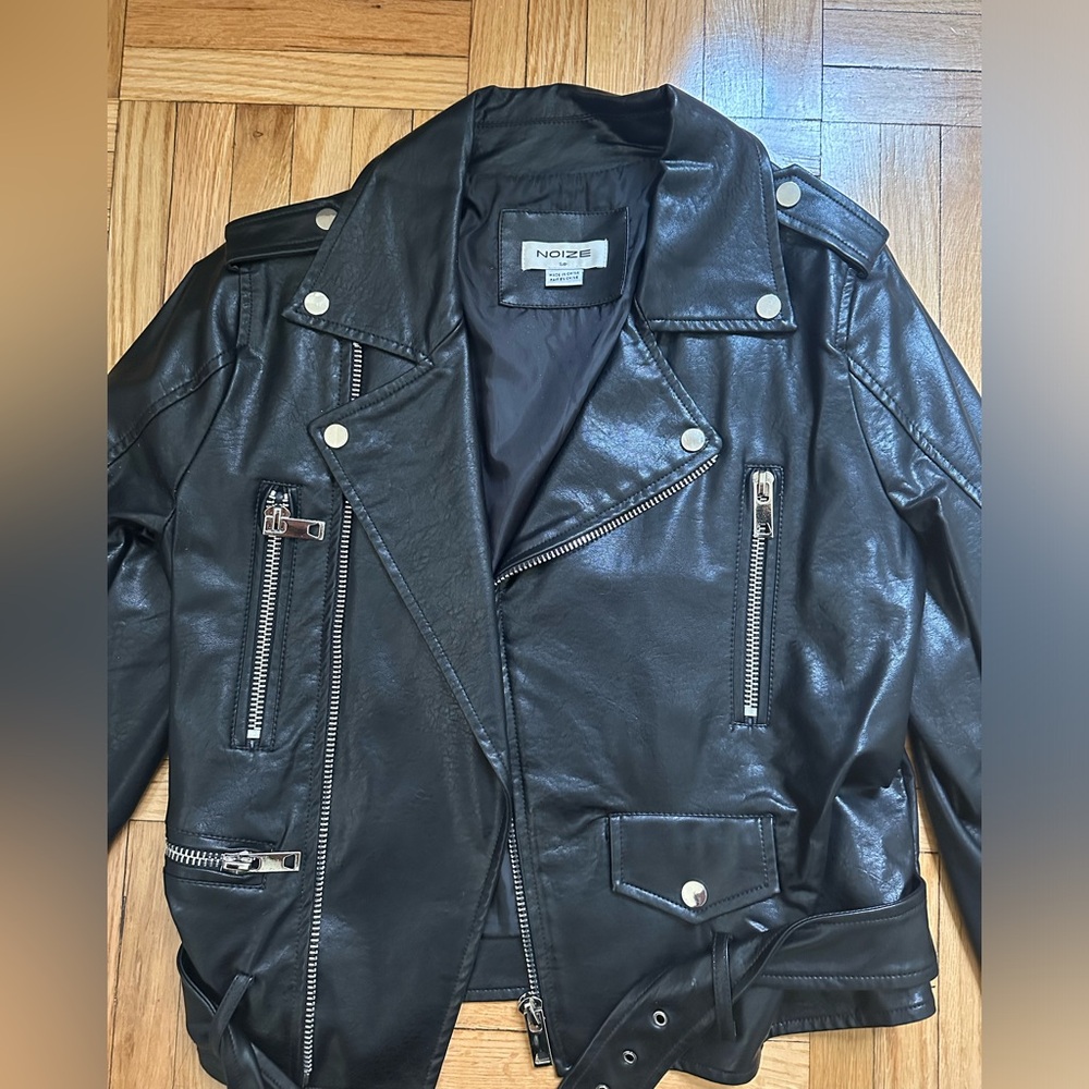 Noize vegan leather jacket